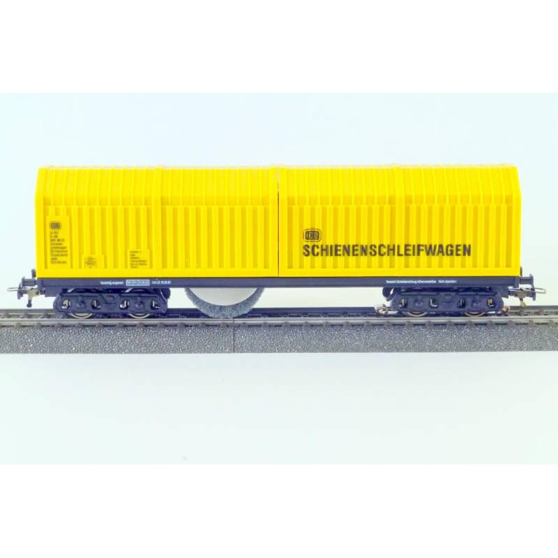 LUX - Modellbau 9130 - Wagon nettoyeur avec brosse rotative et de caténaires H0