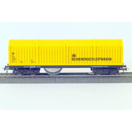 LUX - Modellbau 9130 - Wagon nettoyeur avec brosse rotative et de caténaires H0