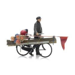 Artitec 5870080 - Pecheur à velo ( Glaneurs de plage )