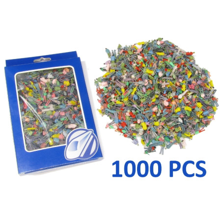 DR60115H0 - 1000 personnages debout en H0
