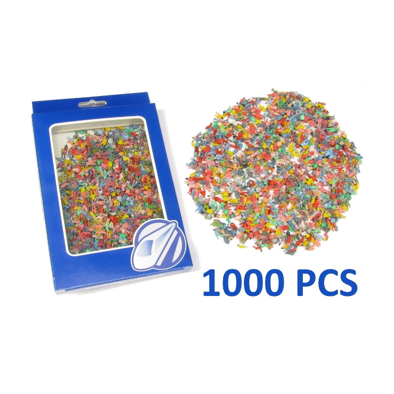 DR60125N - 1000 personnages assis en N