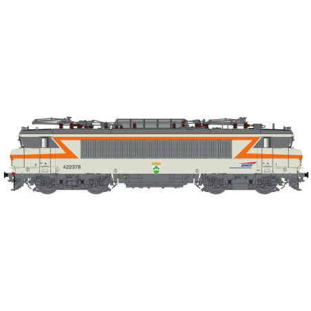 LS10439S - BB22200 - BB22378 gris béton / orange / sigle casquette - DCC sonorisée