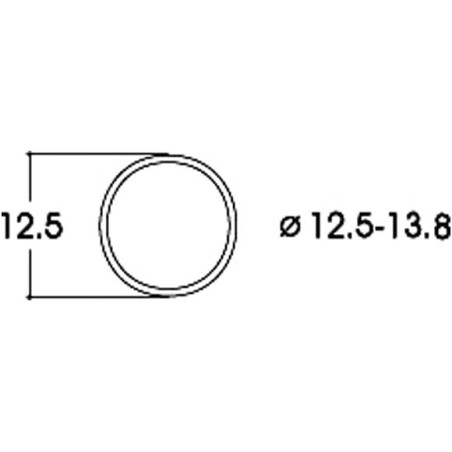 RO40066 - Bandages pour roues de 12,5 à 13,8mm