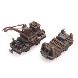 387.393 - Wagonnet avec grue - Non roulant