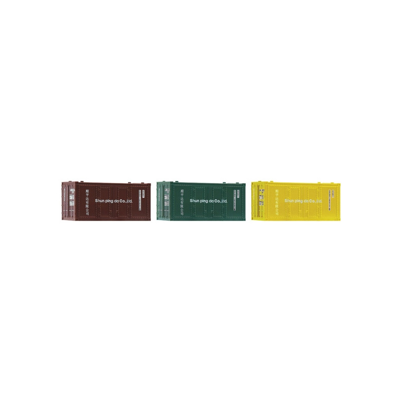 FL910220 - 3 conteneurs 20 pieds