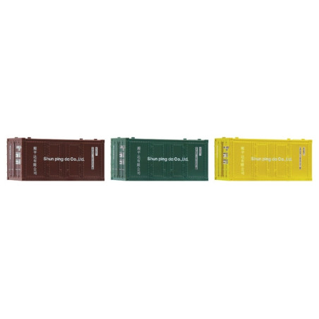 FL910220 - 3 conteneurs 20 pieds