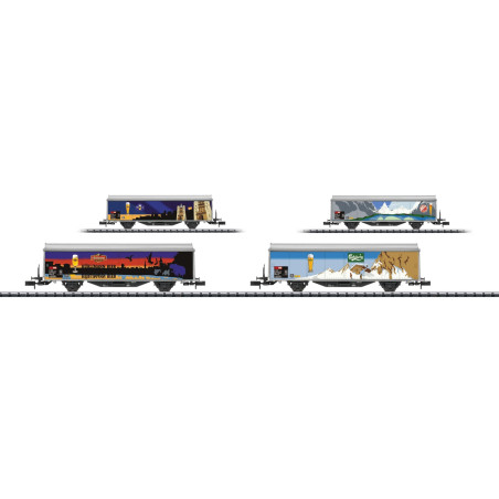 TR15798 - N - Coffret de deux wagons
