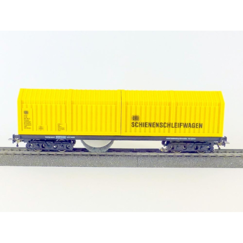 E9131 - H0 - Wagon nettoyeur avec brosse rotative