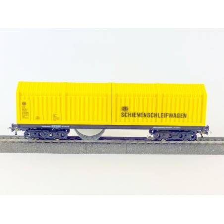 E9131 - H0 - Wagon nettoyeur avec brosse rotative
