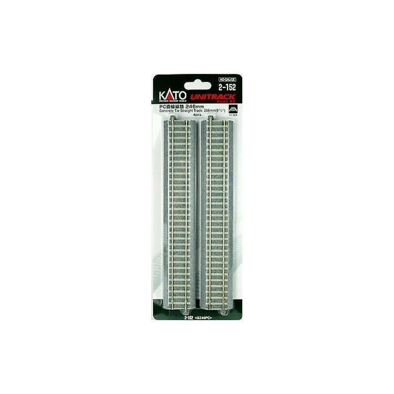 2-152 - 4 droits - 246mm - Unitrack Concrete