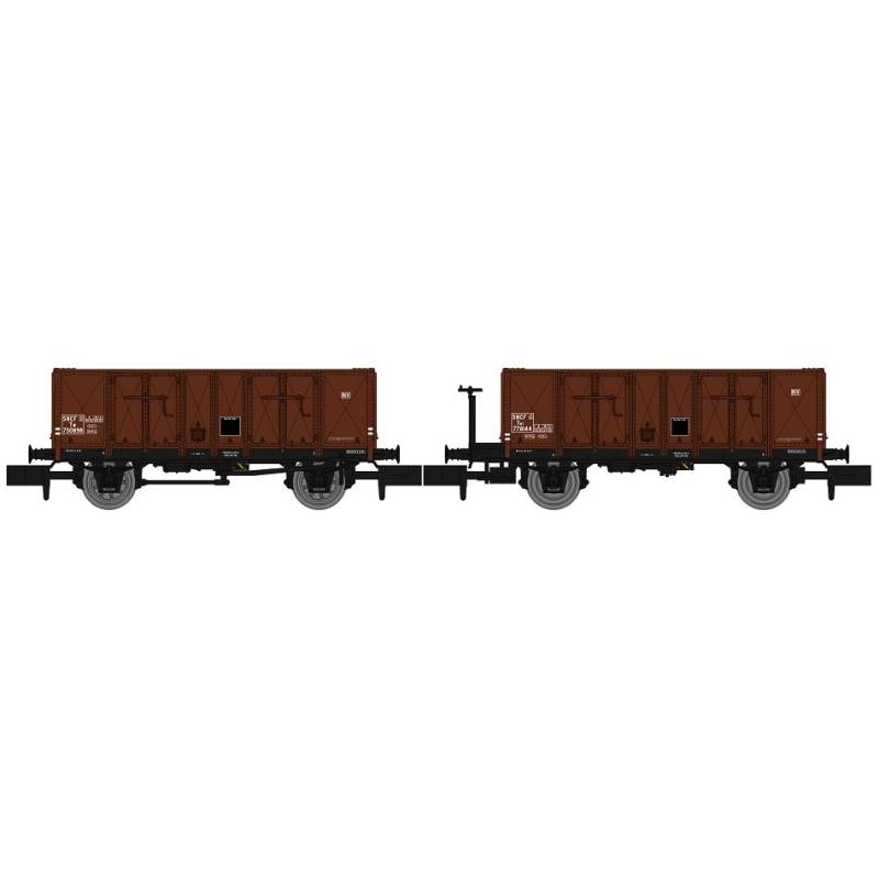 NW049 - Set de 2 Wagons TOMBEREAU OCEM 29 Ep.III