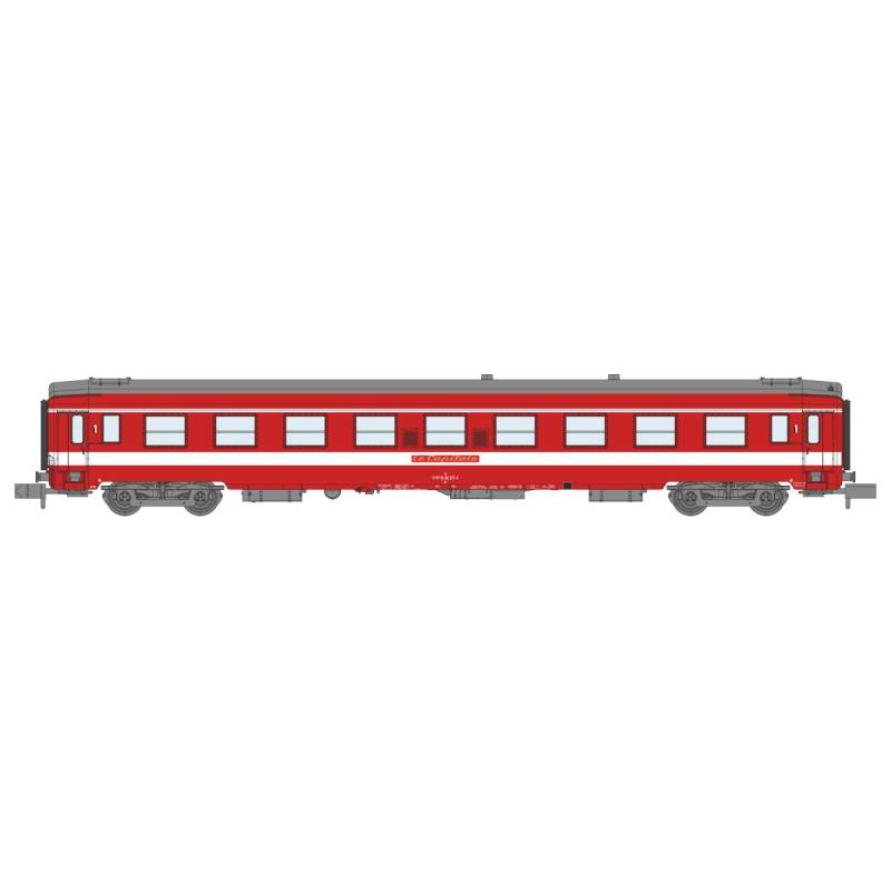 NW158 - Voiture UIC A9 « Capitole » avec plaques