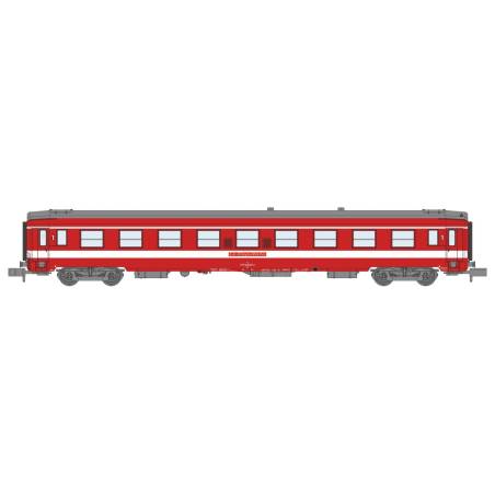 NW158 - Voiture UIC A9 « Capitole » avec plaques