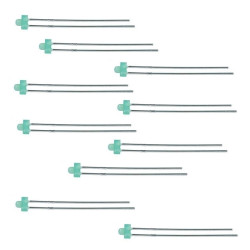 DR60080 - LEDs vertes 1,8 mm - 10X