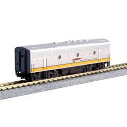 176-2215 - N - EMD F7B Santa Fe Yellow Bonnet (Fret)