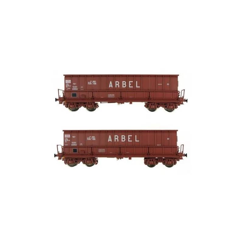LSM90802 - SET 2 DMH - Rouge UIC - « SGW-ARBEL » - Ép. IV SNCF