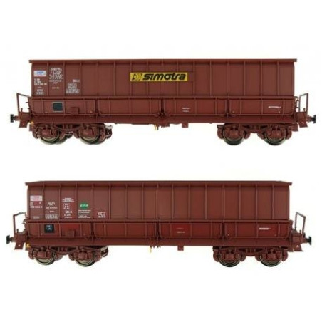 LSM90804 - SET 2 DMH - Brun - « SIMOTRA-SOGEWAG » - Ép. V SNCF