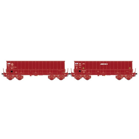 LSM30805 - SET 2 DMH - Rouge UiC - « VTG-SOGEWAG » - Ép. IV V SNCF