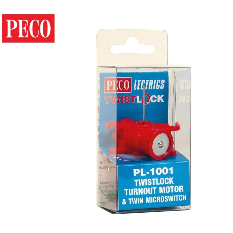 PL-1001 - Nouveau moteur d'aiguillage Peco sous table avec switch