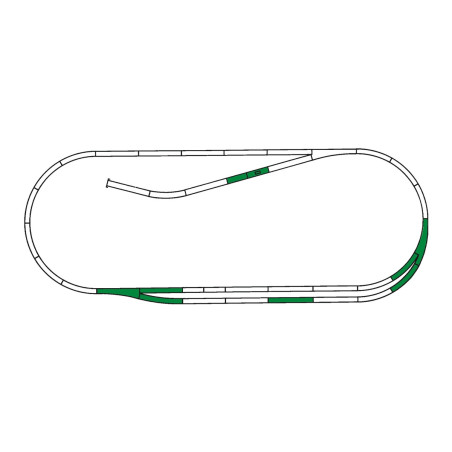 42011 - ROCO LINE coffret de voies C