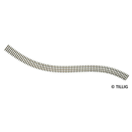 Rails flexibles HO/HOe (voie imbriquée)-longueur 680 mm-traverses bois
