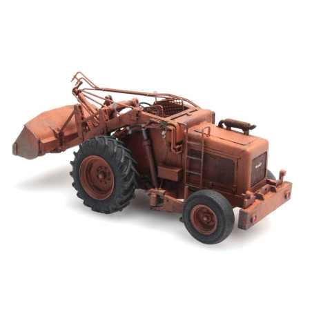 ARTITEC-Bischoff Polytrac met shovel, oranje