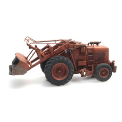 ARTITEC-Bischoff Polytrac met shovel, oranje