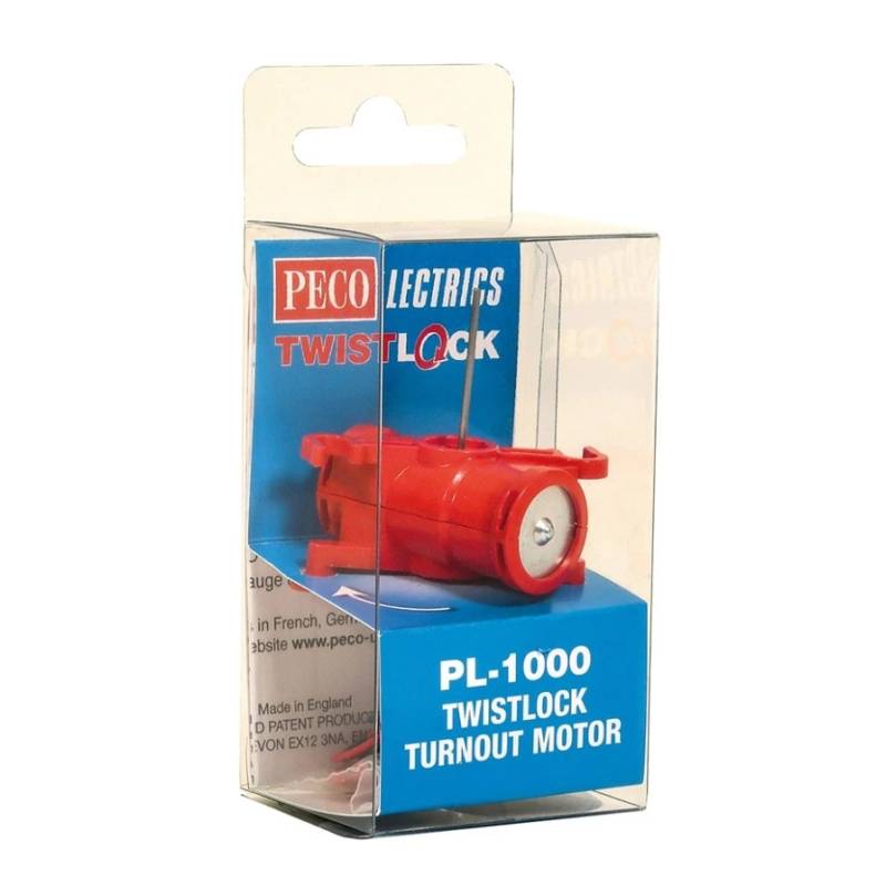 PL-1000 - Nouveau moteur d'aiguillage Peco sous table avec switch
