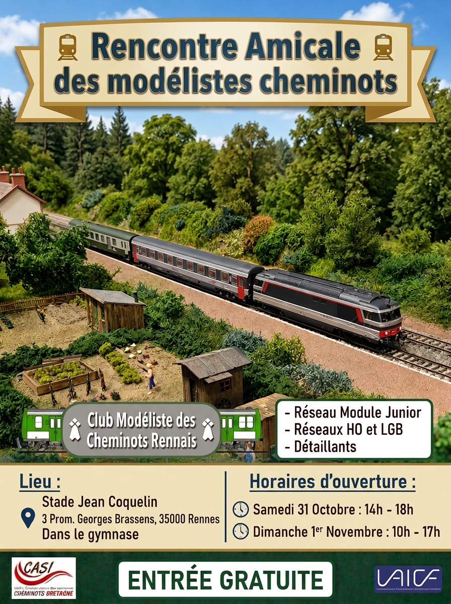 Rencontre Amicale des modelistes cheminots 